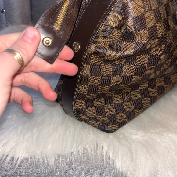 AUTHENTIC LOUIS VUITTON EBENE CHELSEA TOTE VINTAGE CLASSIC - Picture 5 of 17